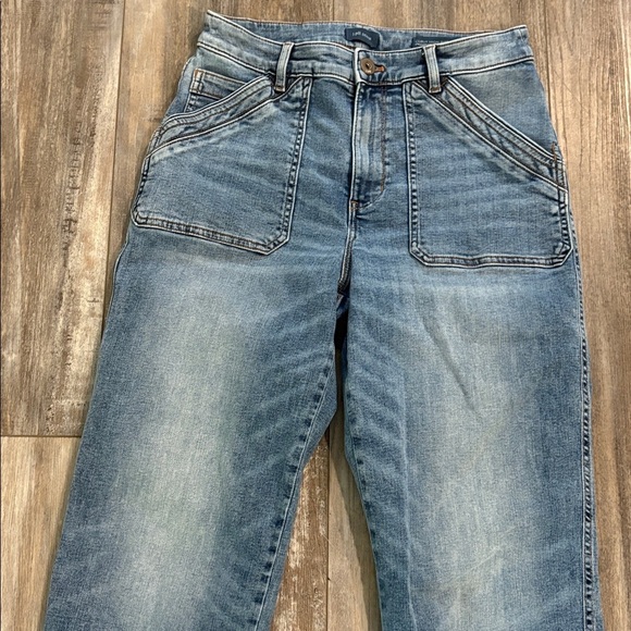 J. Jill High Rise Soft Cotton Front Welt Pockets size 6T - Picture 5 of 8